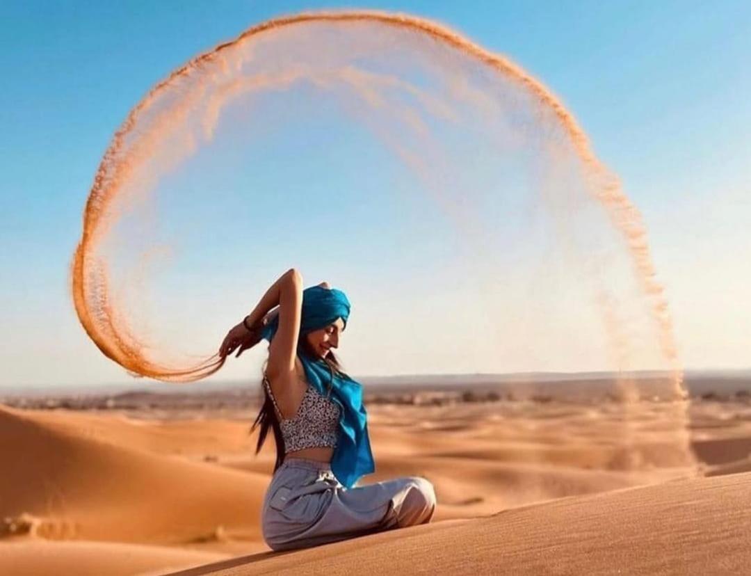 Nomada Domes Camp With Airco Hotell Merzouga Eksteriør bilde