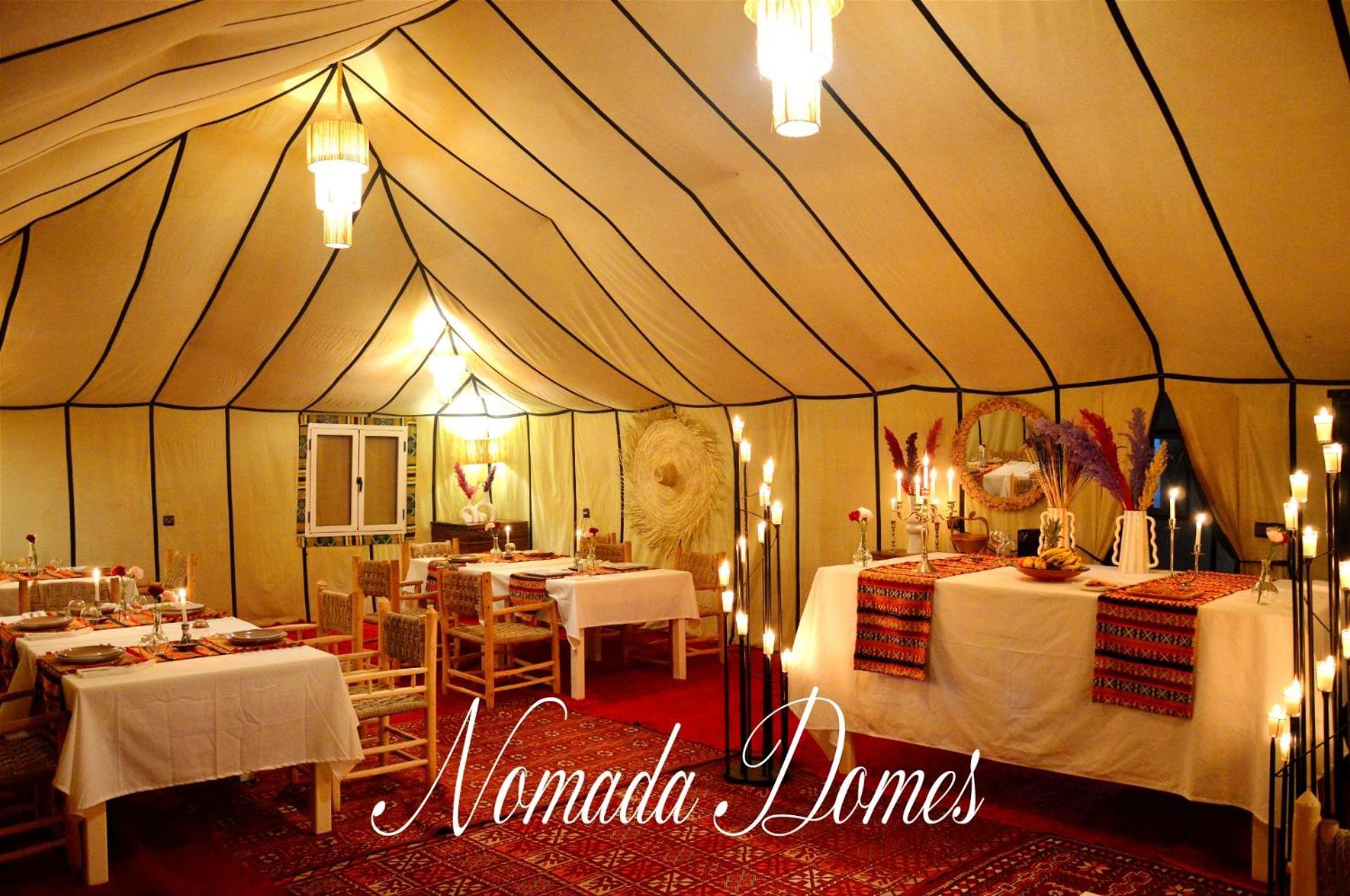 Nomada Domes Camp With Airco Hotell Merzouga Eksteriør bilde