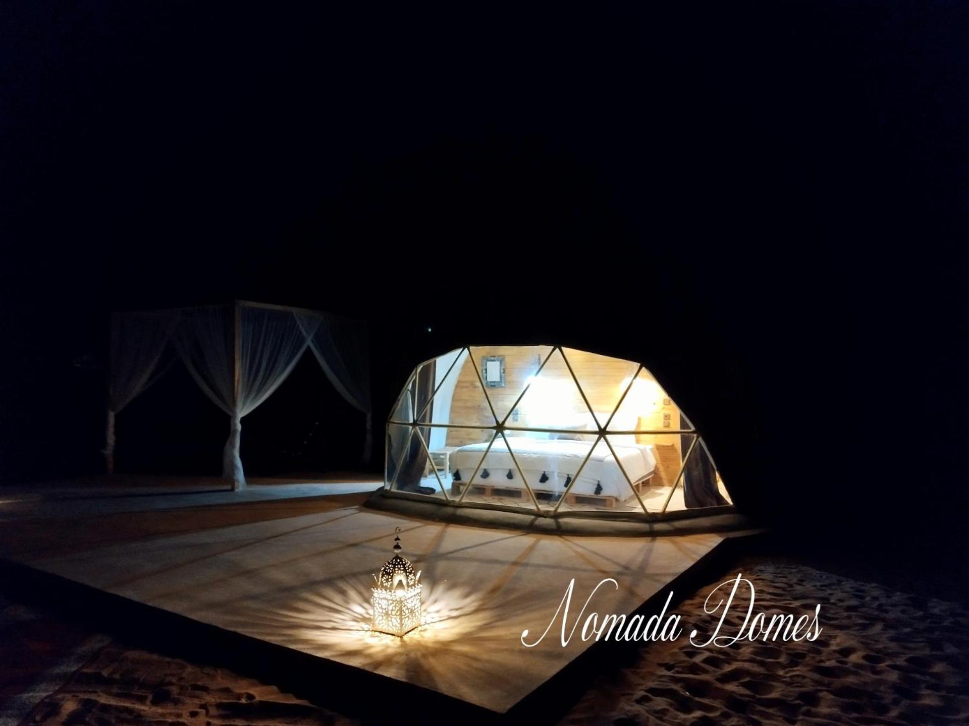 Nomada Domes Camp With Airco Hotell Merzouga Eksteriør bilde