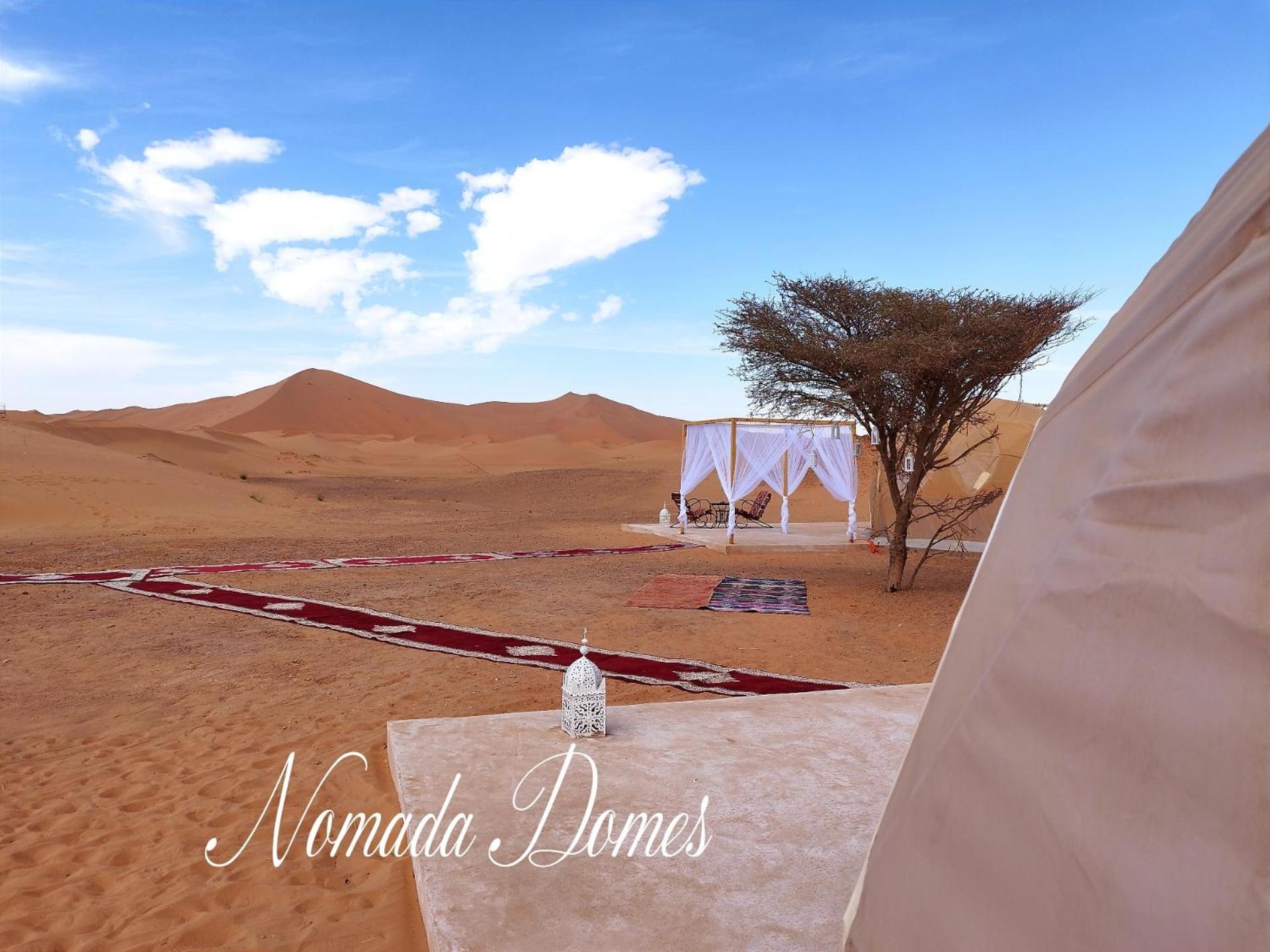 Nomada Domes Camp With Airco Hotell Merzouga Eksteriør bilde