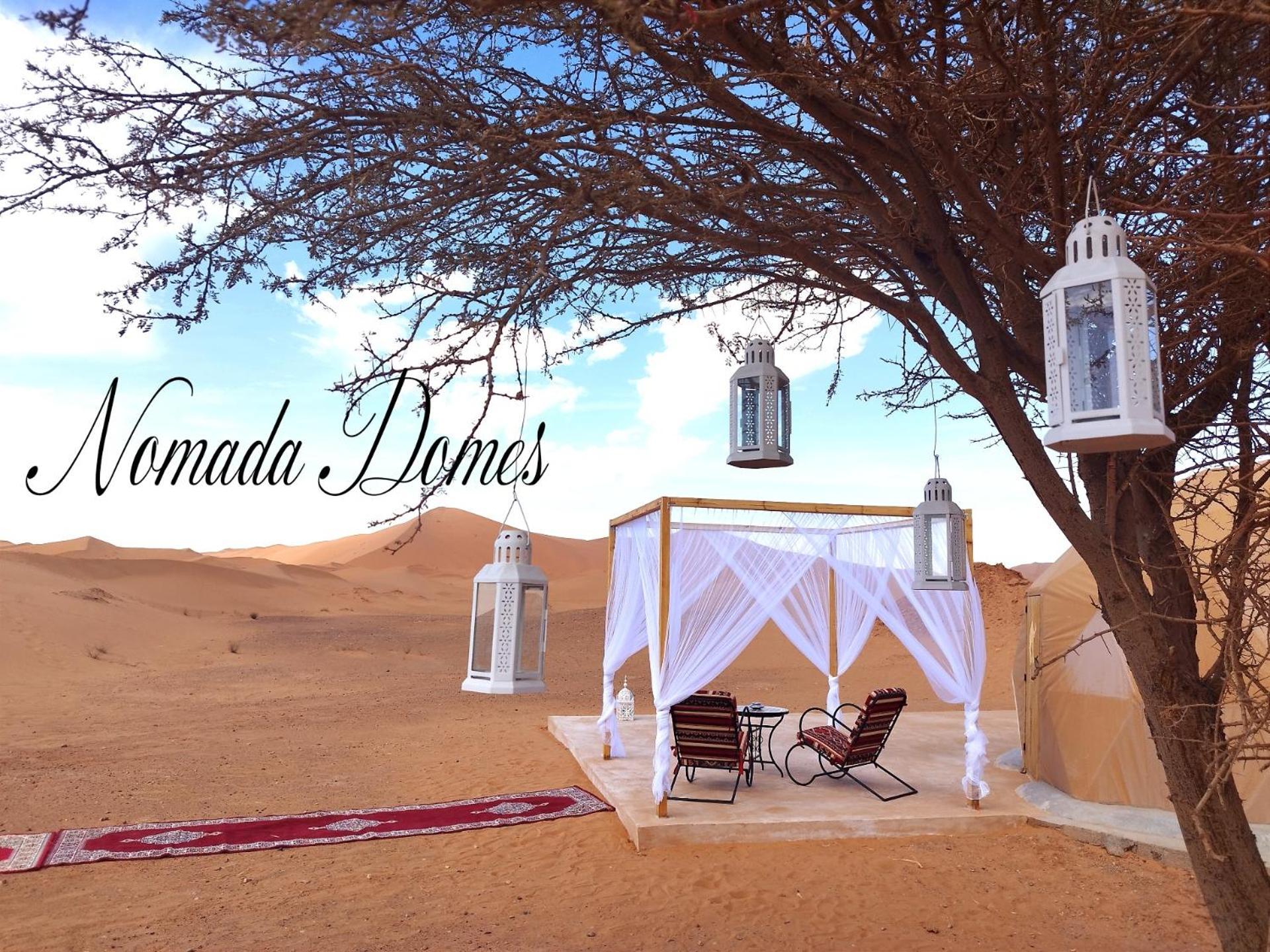 Nomada Domes Camp With Airco Hotell Merzouga Eksteriør bilde