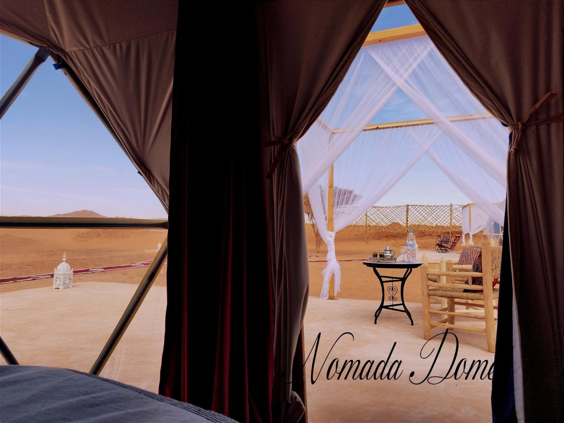 Nomada Domes Camp With Airco Hotell Merzouga Eksteriør bilde