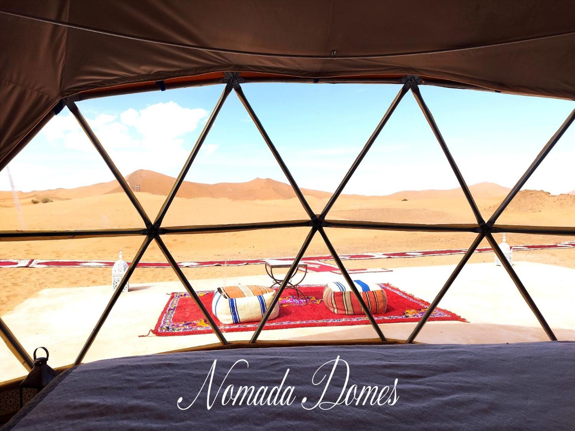 Nomada Domes Camp With Airco Hotell Merzouga Eksteriør bilde
