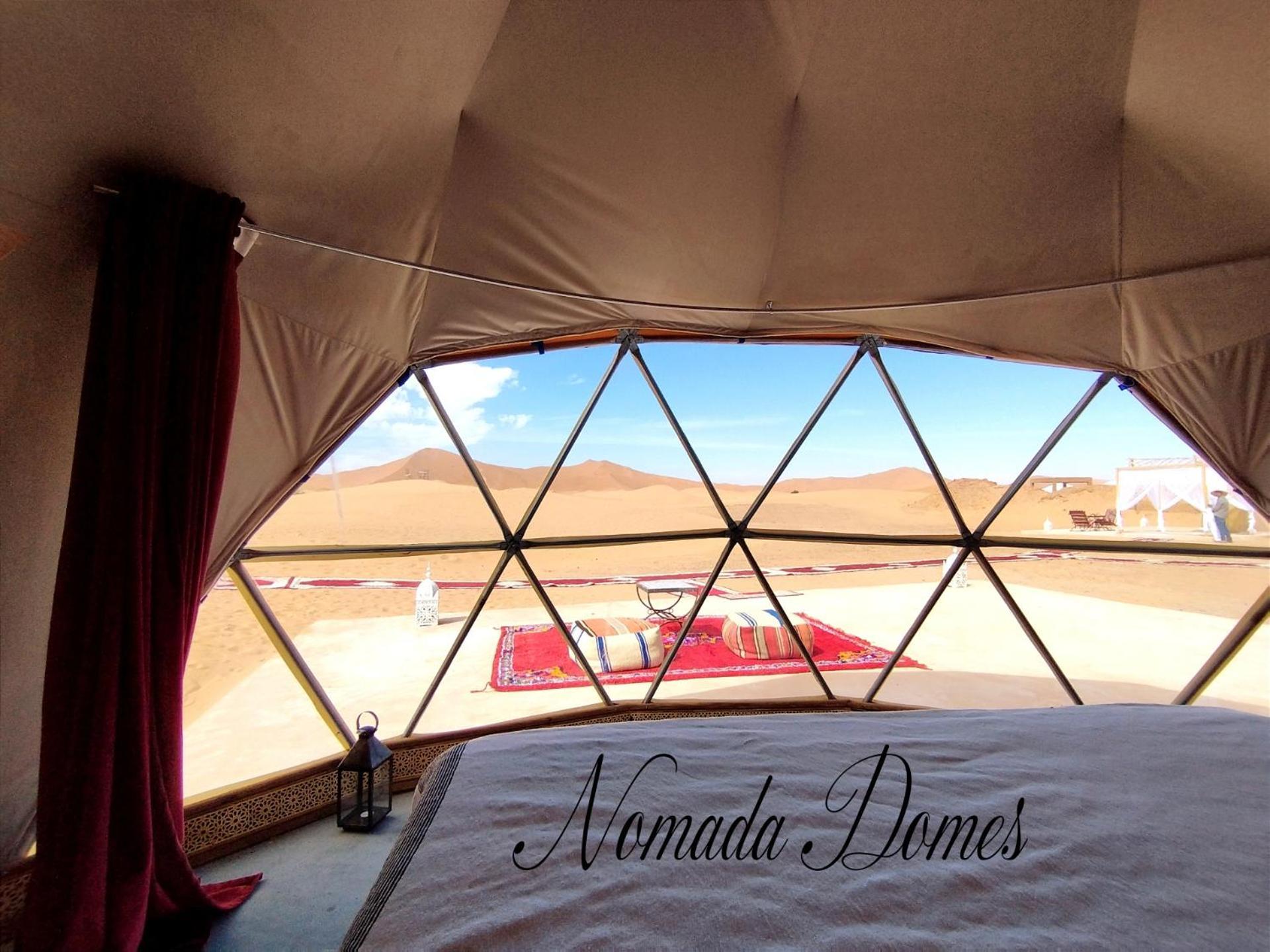 Nomada Domes Camp With Airco Hotell Merzouga Eksteriør bilde